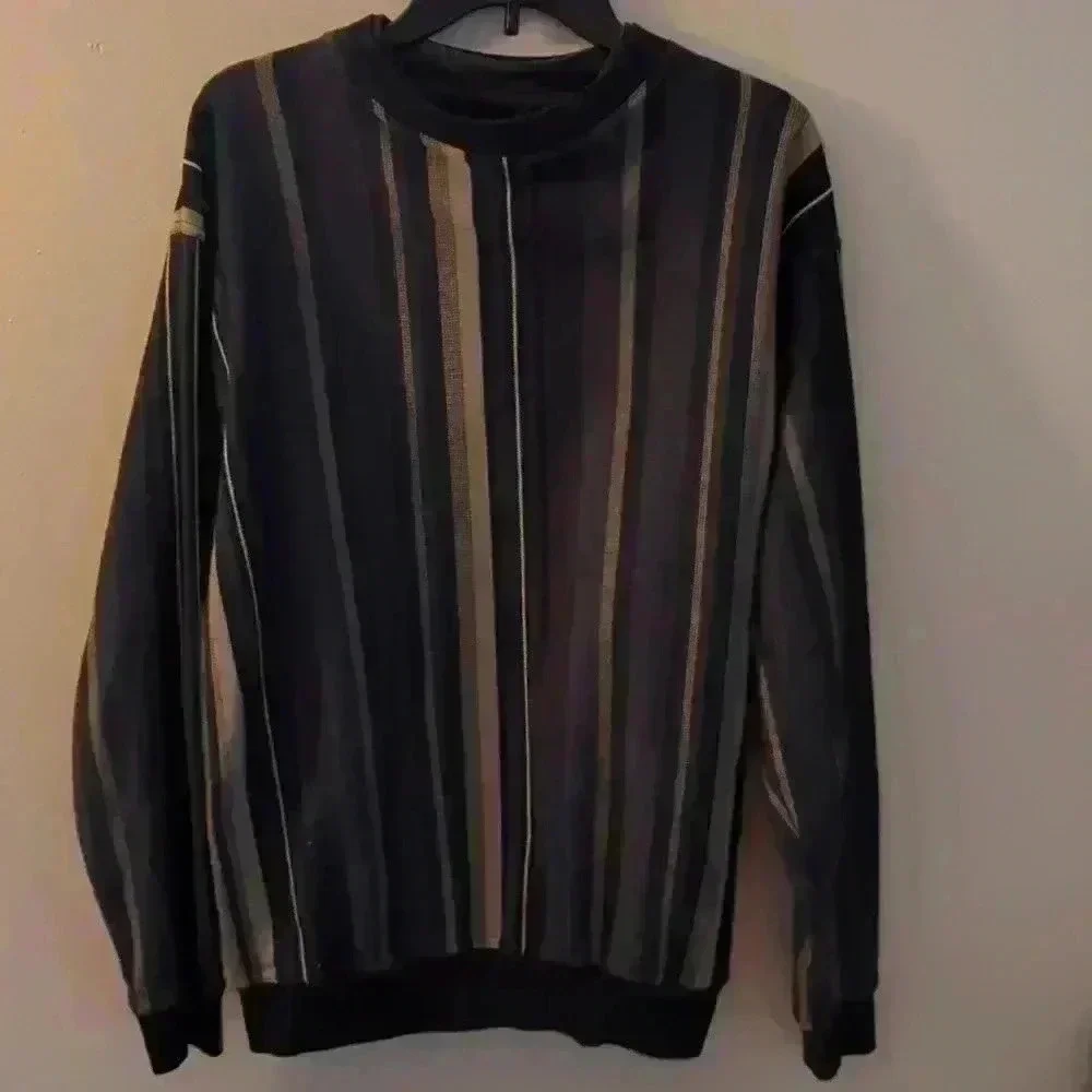 Knights Sportswear sweater, size large, gray and black